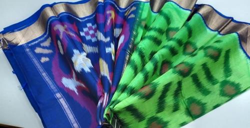 COTTON X KORA SILK TIE DYE SAREES CHINNLAPATTI